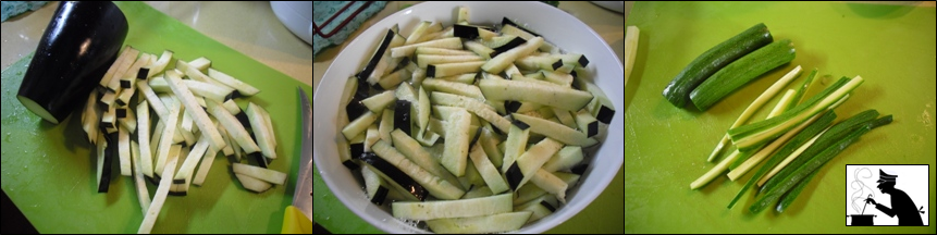 pasta zucchine e melanzane